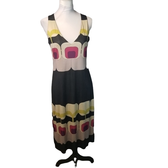 Vtg Y2k Nally & Millie reversible jersey dress - Picture 1 of 10